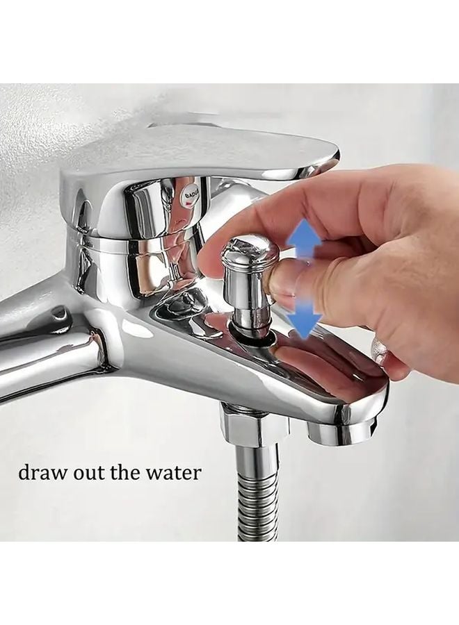 Modern Single Handle Shower Bathtub Faucet Wall Mounted Mixer Tap Temperature Control Plating Color Finish Easy Installation - Image 5